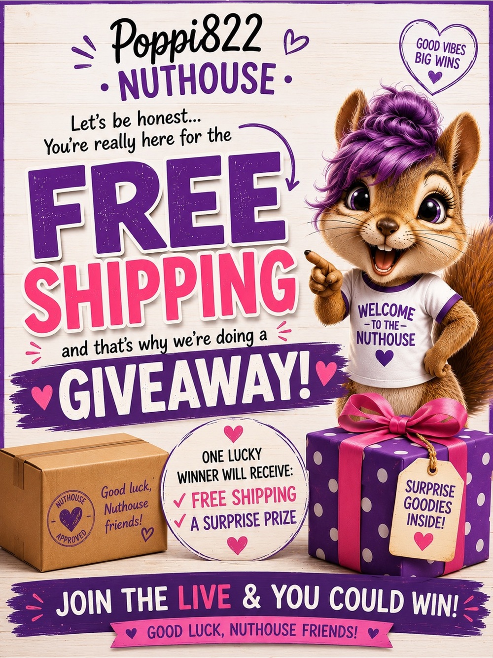 9-7 Giveaway Alert — Sparkle + Free shipping = yes please! 💎✨ Poppi822